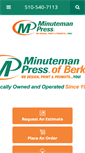 Mobile Screenshot of e-minutemanpress.com